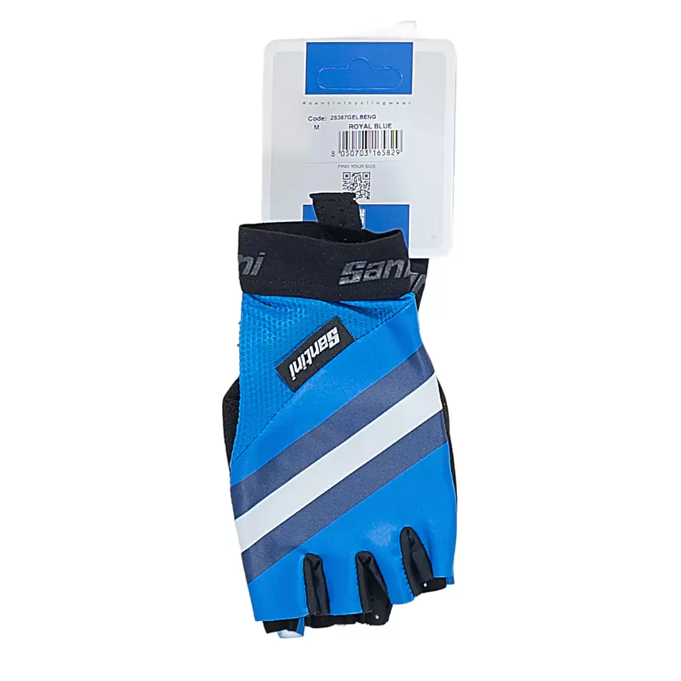 Santini Bengal Gel Cycling Gloves - Unisex - Image 3